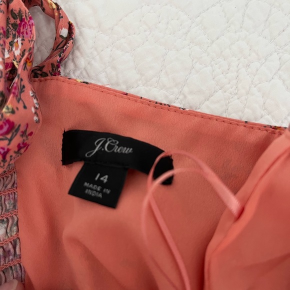 Jcrew Tie Shoulder Button Front Dress - Picture 3 of 6